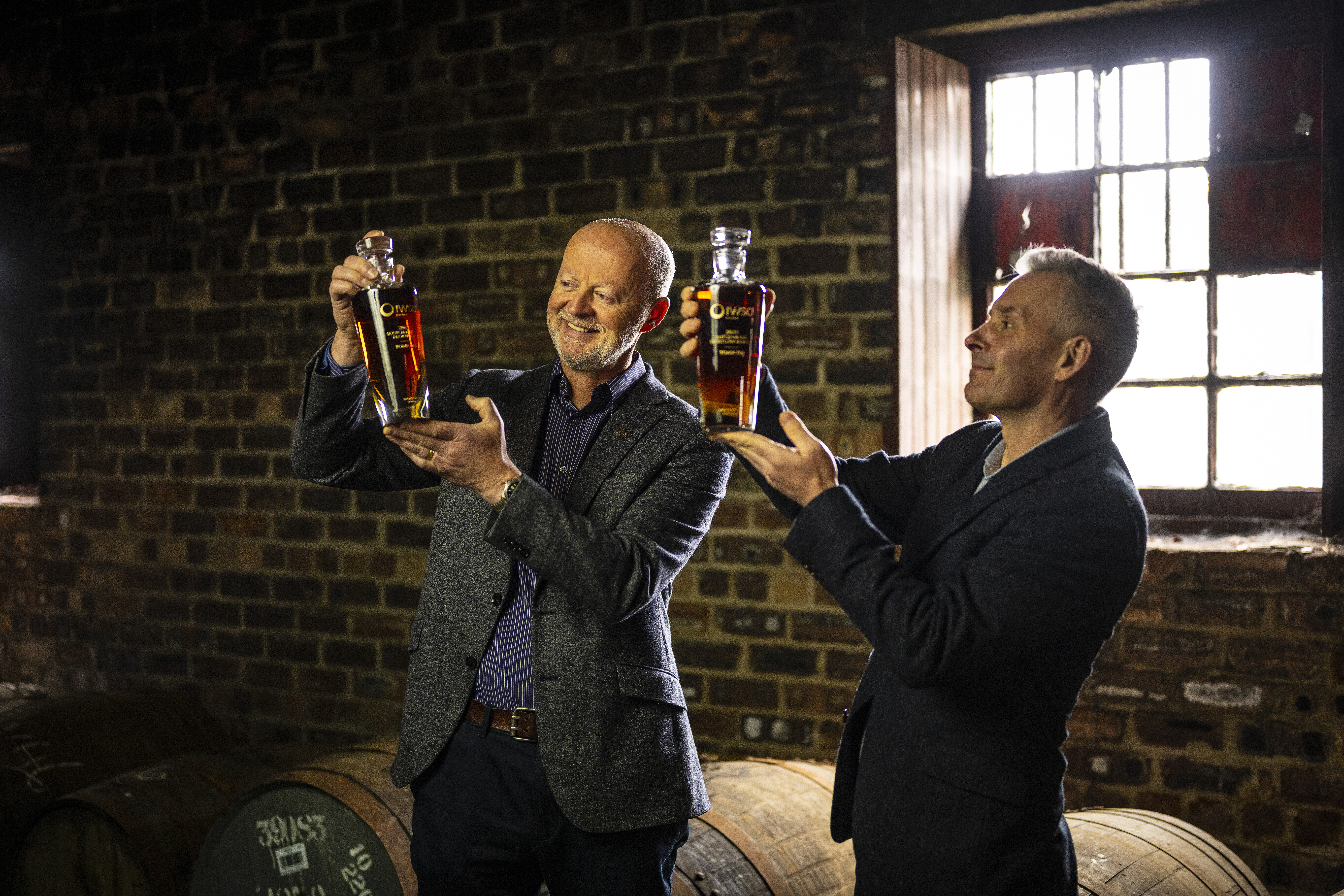 Warehouse image Stephen Bremner and Graham Eunson with the Trophy (9).jpg